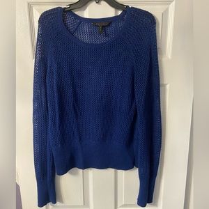 BCBG blue knit size L